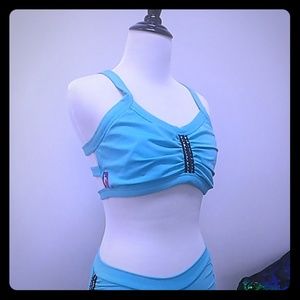 Bad Kitty Pole Fit bondage dance yoga top